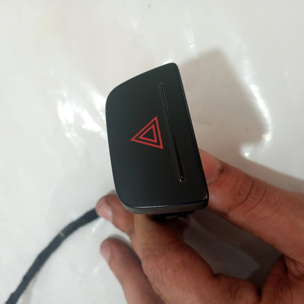 Botão Alerta Vw Gol G6 2012 Preto