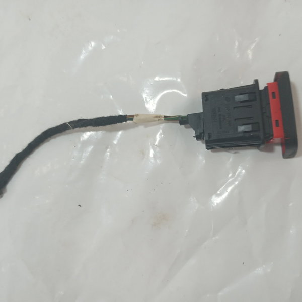 Botão Alerta Vw Gol G6 2012 Preto