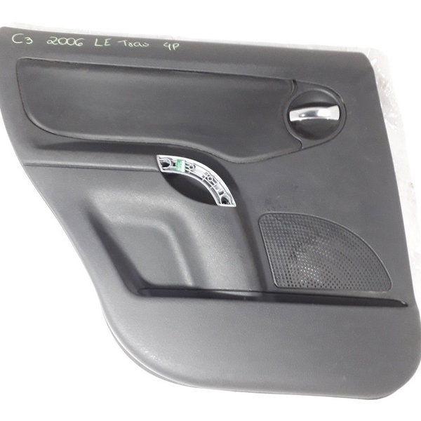 Forro De Porta Traseiro Esquerdo Citroen C3 2006