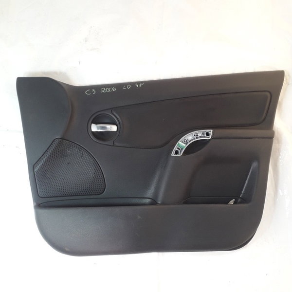 Forro De Porta Dianteiro Direito Citroen C3 2006 4p