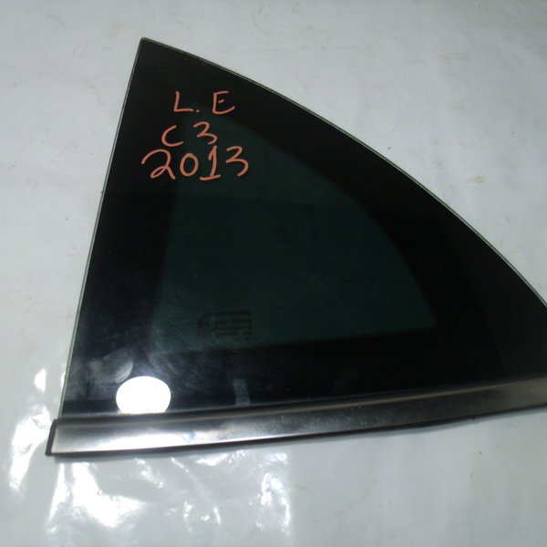 Vidro Lateral Fixo Citroen C3 Lado Esquerdo 2013