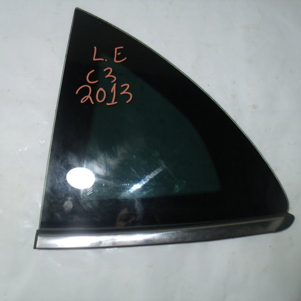 Vidro Lateral Fixo Citroen C3 Lado Esquerdo 2013