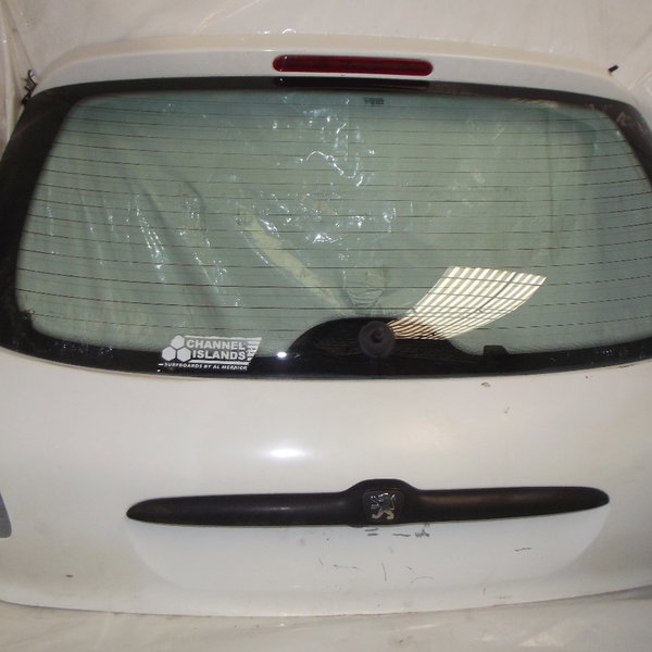 Capo Tampa Traseira Com Vidro Vigia Peugeot 206 2004