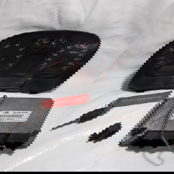 Módulo Injeção Vw Golf Sr 1.6 8v 1998 06a906019bl Kit