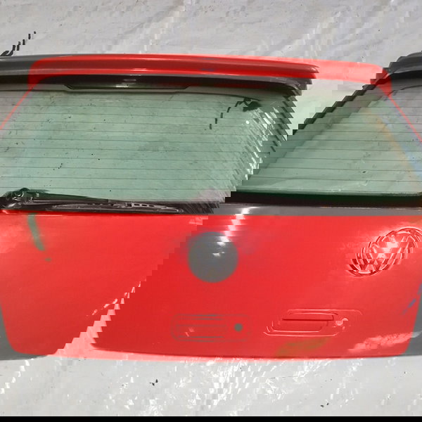 Tampa Traseira Com Vidro Vigia Vw Golf Sapão Sr 1999