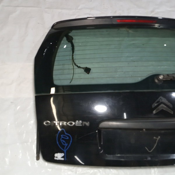 Tampa Traseiro Com Vidro Vigia Citroen C3 2010 (preto) Preto