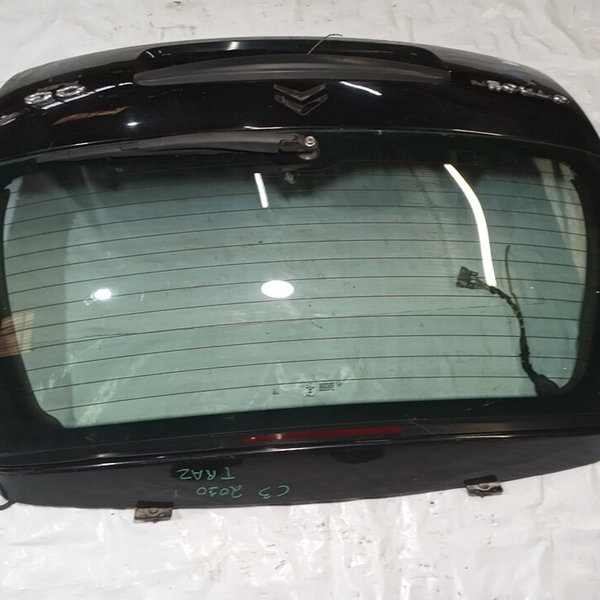 Tampa Traseiro Com Vidro Vigia Citroen C3 2010 (preto) Preto