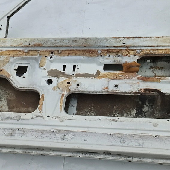 Porta Lado Direito Vw Gol Quadrado 1989 Dianteira Direito Branco
