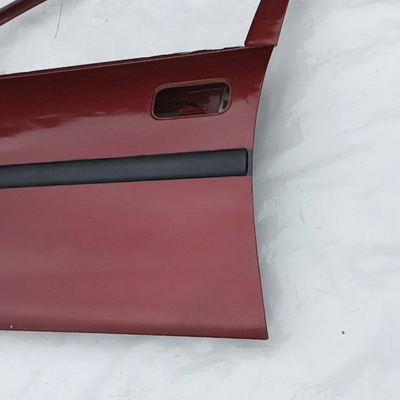 Porta Dianteira Esquerda Gm Corsa 1998 Dianteira Esquerdo Vermelho
