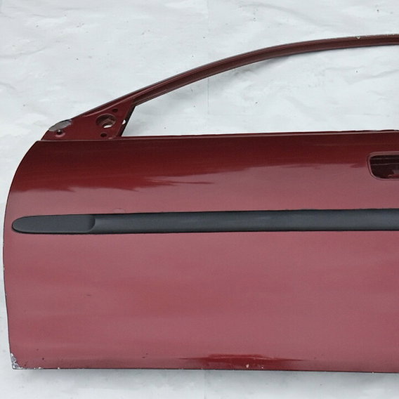 Porta Dianteira Esquerda Gm Corsa 1998 Dianteira Esquerdo Vermelho