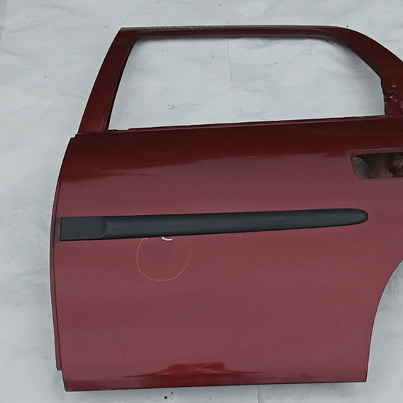 Porta Traseira Esquerda Gm Corsa 1998 Traseira Esquerdo Vermelho