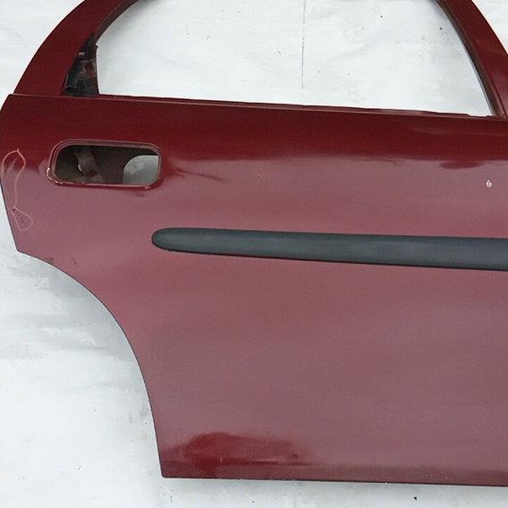 Porta Traseira Direita Gm Corsa 1998 Traseira Direito Vermelho