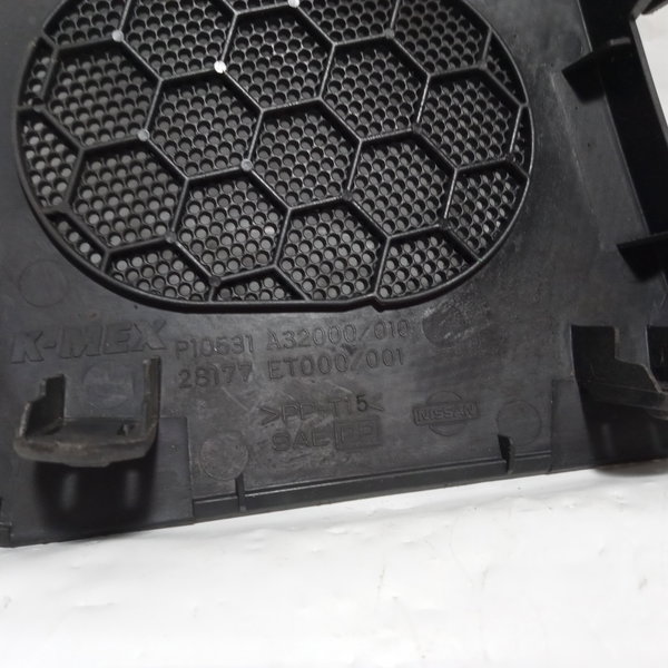 Tela Grade Saída Som Nissan Sentra 2008 Par Preto
