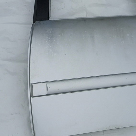 Porta Traseira Esquerda Citroen C3 2010 Traseira Esquerdo Prateado
