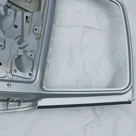 Porta Traseira Esquerda Citroen C3 2010 Traseira Esquerdo Prateado