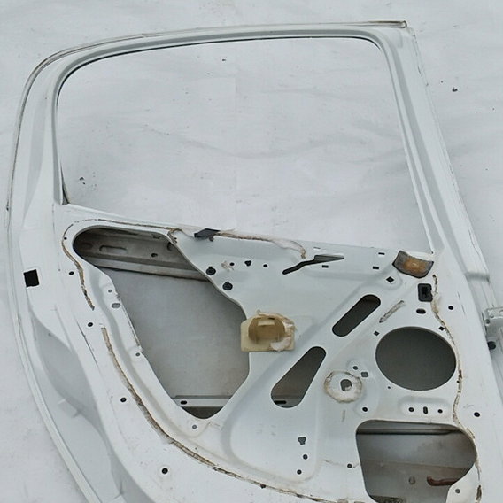 Porta Traseira Esquerda Peugeot 206 2007 Traseira Esquerdo Branco