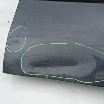 Porta Dianteira Direita Fiat Stilo 2005 Com Detalhes Dianteira Direito Verde