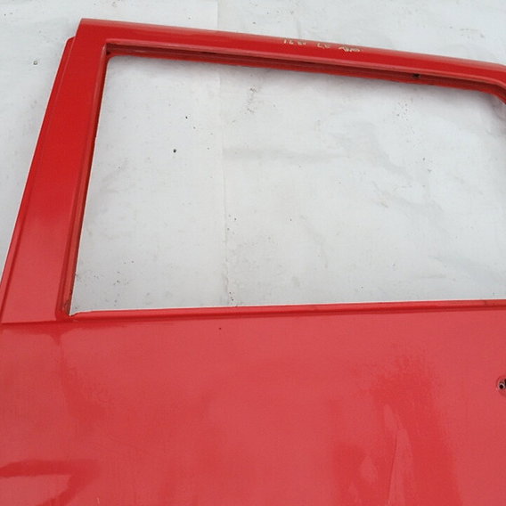 Porta Traseira Esquerda Vw Golf Sapão 1999 Traseira Esquerdo Vermelho