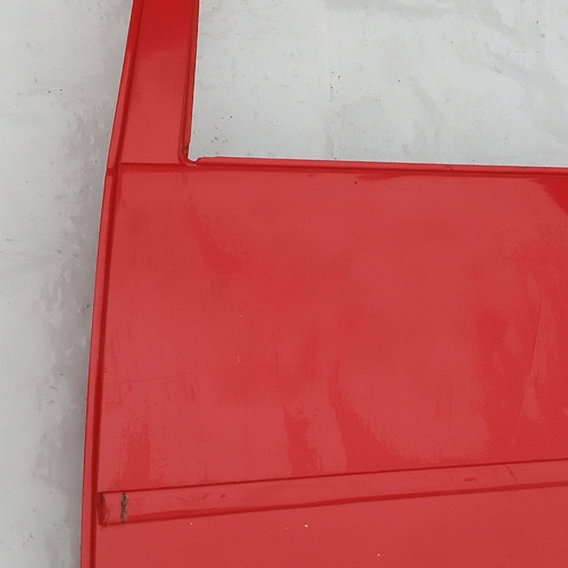Porta Traseira Esquerda Vw Golf Sapão 1999 Traseira Esquerdo Vermelho