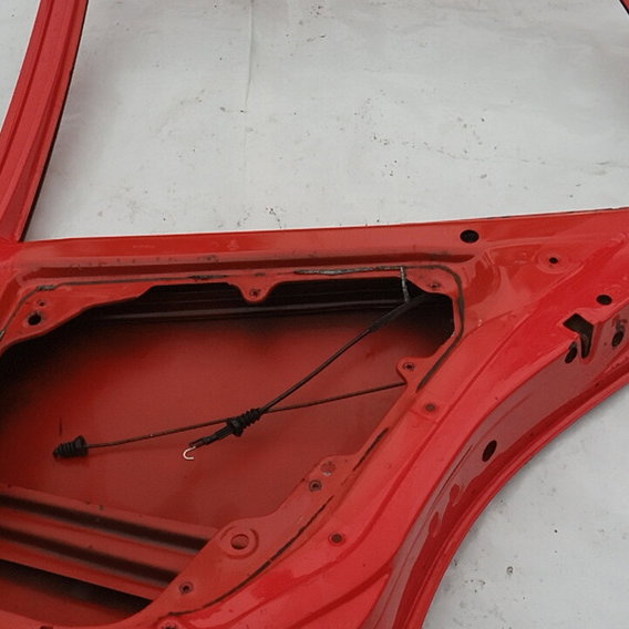 Porta Traseira Direita Vw Golf Sapao 1999 Traseira Direita Vermelho