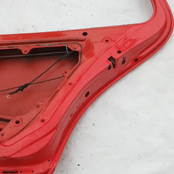 Porta Traseira Direita Vw Golf Sapao 1999 Traseira Direita Vermelho