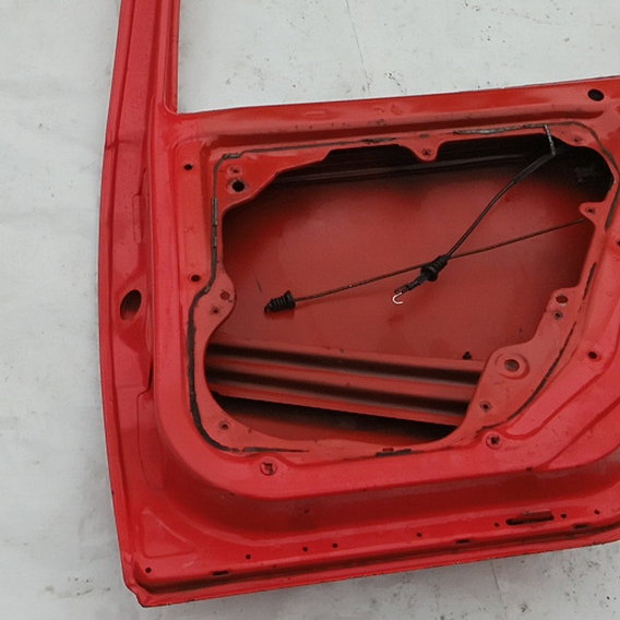 Porta Traseira Direita Vw Golf Sapao 1999 Traseira Direita Vermelho
