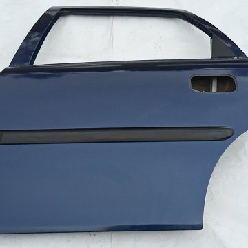 Porta Traseira Esquerda Gm Vectra 1998 Traseira Esquerdo Azul