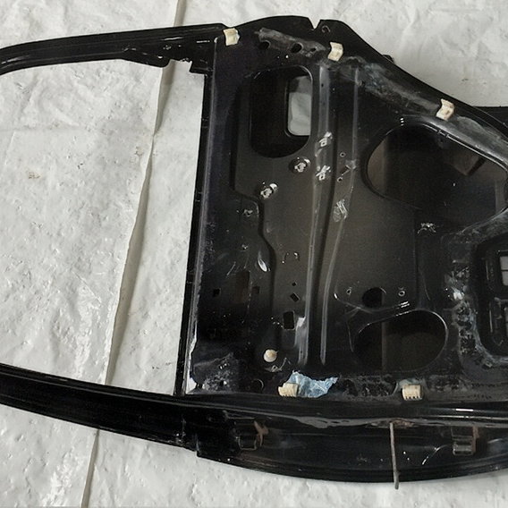 Porta Traseira Direita Gm Corsa Classic 2010 Traseira Direito Preto