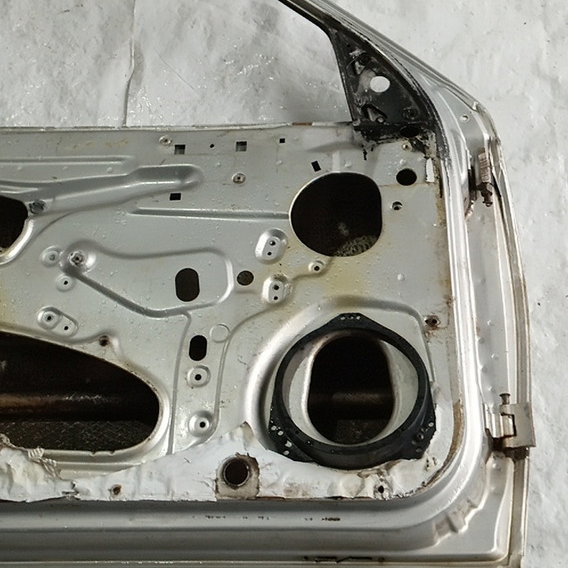 Porta Dianteira Esquerda Gm Corsa 2000  Dianteira Esquerdo Cinza