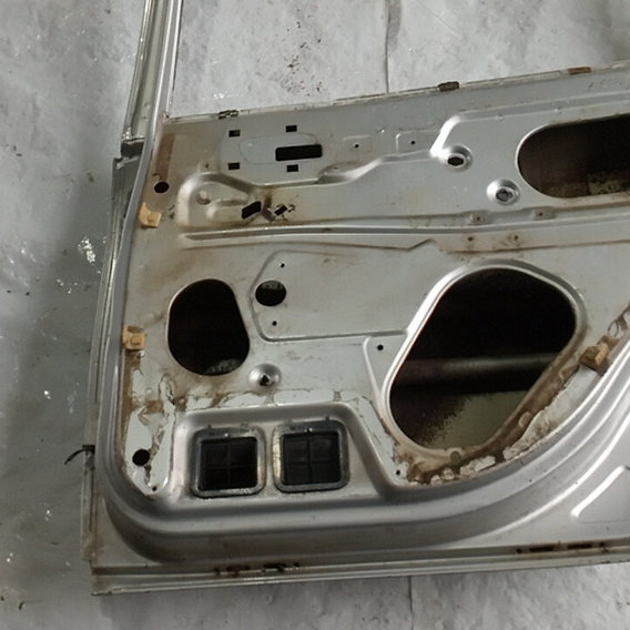 Porta Traseira Direita Gm Corsa 2000 Traseira Direito Cinza