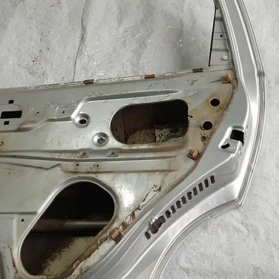 Porta Traseira Direita Gm Corsa 2000 Traseira Direito Cinza