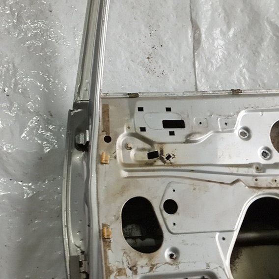 Porta Traseira Direita Gm Corsa 2000 Traseira Direito Cinza