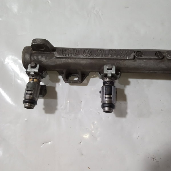 Flauta Com Bicos Injeção Volkswagen Gol Bola 1.0