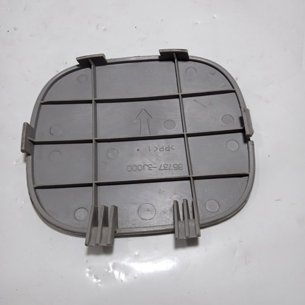 Moldura Acabamento Tanque Combustível Hyundai Verácruz 2010 Cinza
