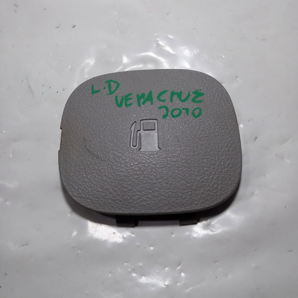 Moldura Acabamento Tanque Combustível Hyundai Verácruz 2010 Cinza Cinza