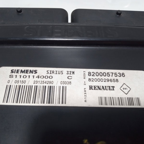 Módulo Injeção Renault Scenic 1.6 16v 8200057536