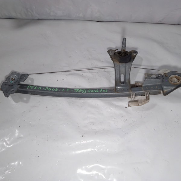 Máquina De Vidro Traseiro Esquerdo Peugeot 206 2006