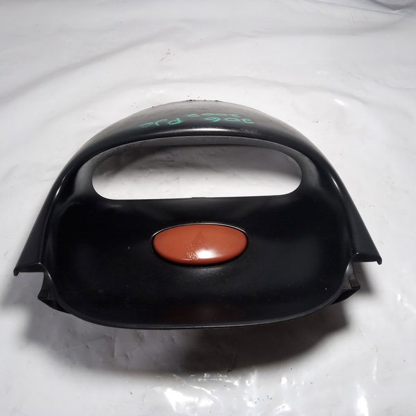 Moldura Computador Bordo Com Botão Alerta Peugeot 206 2006