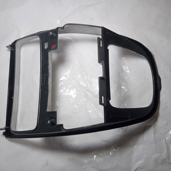 Moldura  Acabamento Da Alavanca De Marcha Peugeot 307 2007 Cinza