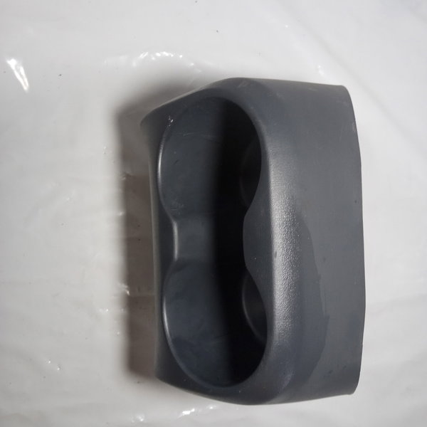 Moldura Console Porta Copos Fiat Uno Vivace 2013 Cinza