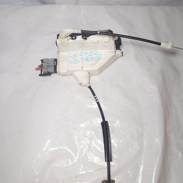 Fechadura De Porta Traseira Direita Citroen C3 2012