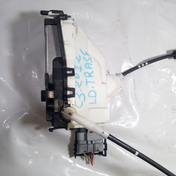 Fechadura De Porta Traseira Direita Citroen C3 2012