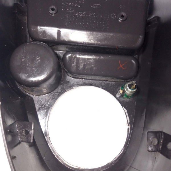 Console Central Ford Fiesta 2012