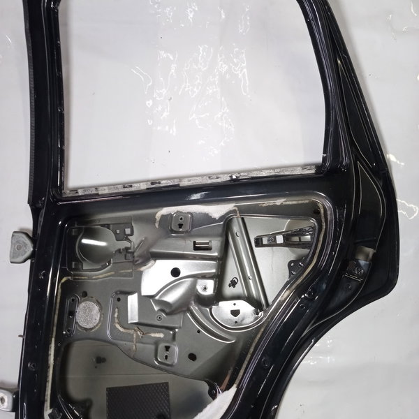 Porta Traseira Direita Citroen C3 2004 A 2013 Traseira Direita Preto