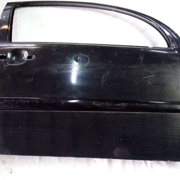 Porta Dianteira Direita Citroen C3 2004 Dianteira Direita Preto