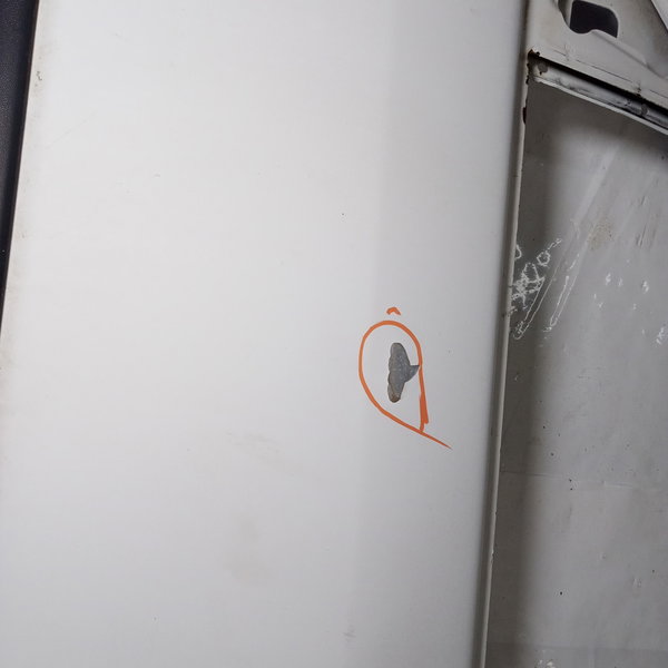 Porta Lado Esquerdo Vw Gol Bola 97 2p Dianteira Esquerdo Branco