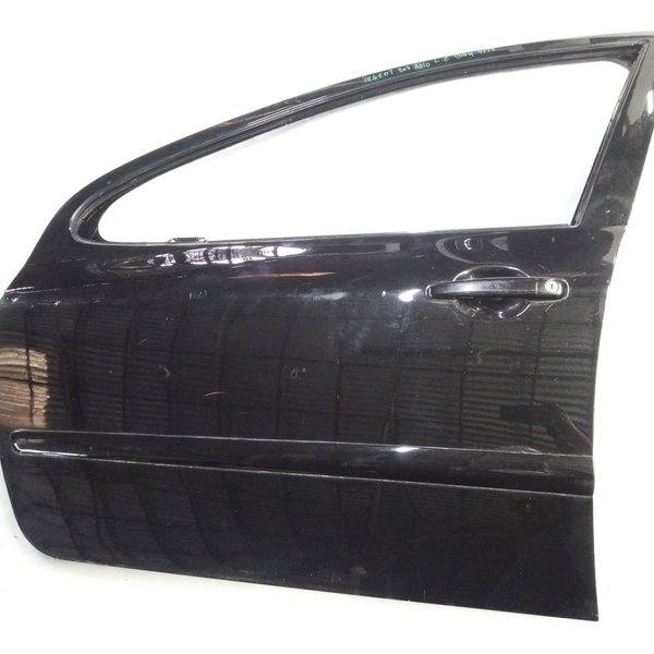Porta Dianteira Esquerda Peugeot 307 2010 4 Portas Dianteira Esquerdo Preto