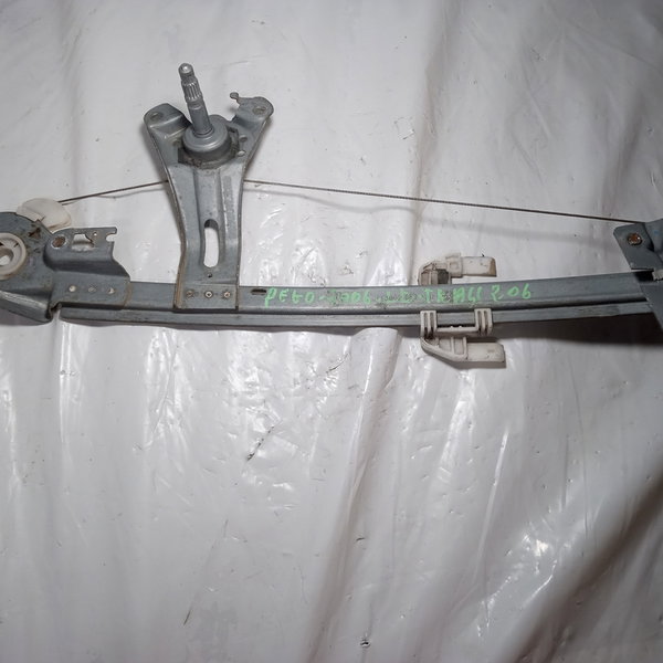 Máquina De Vidro Traseira Direita Peugeot 206 2006