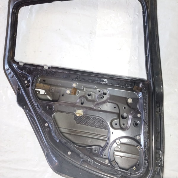 Porta Traseira Esquerda Renault Clio 2000 A 2005 Traseira Esquerdo Preto
