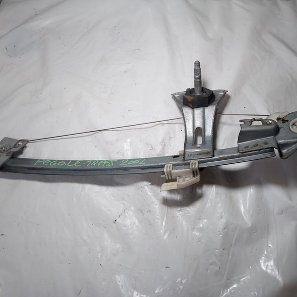 Máquina De Vidro Manual Traseira Esquerda Peugeot 206 2002